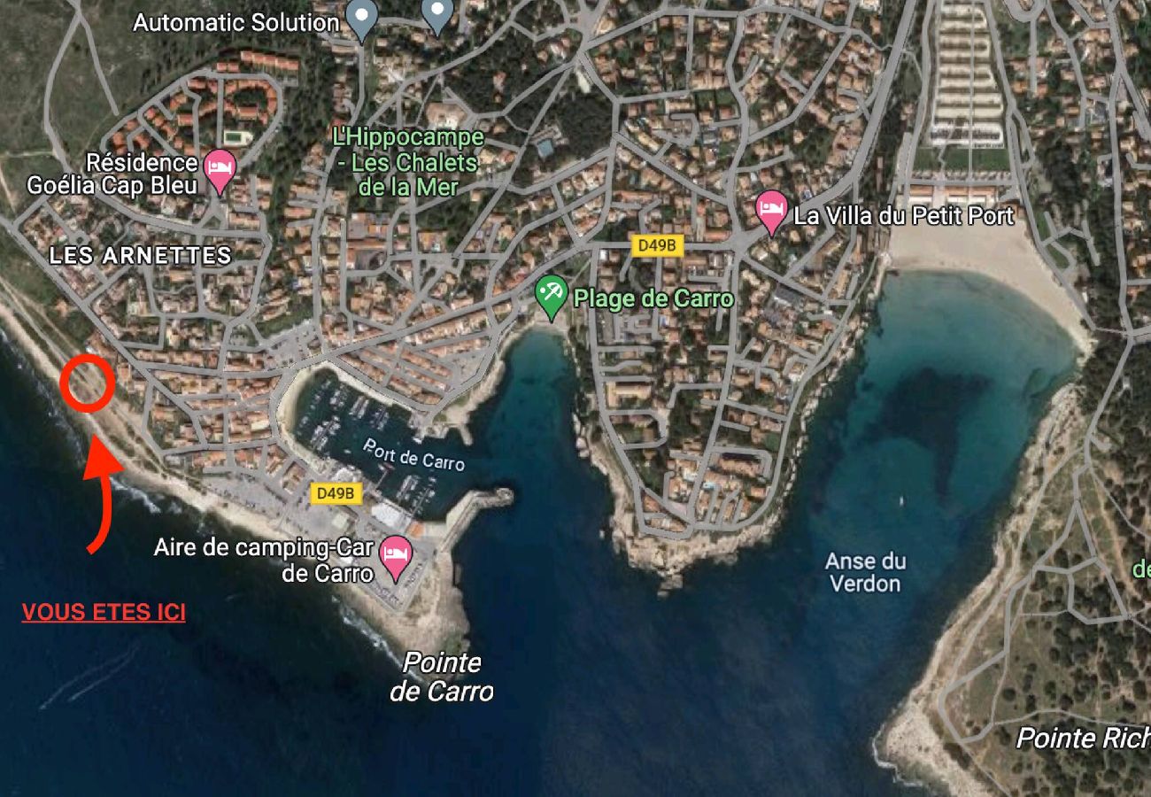 Maison à Martigues - L´hermitage